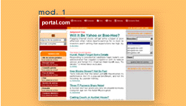 Modelo 2-1 de portal